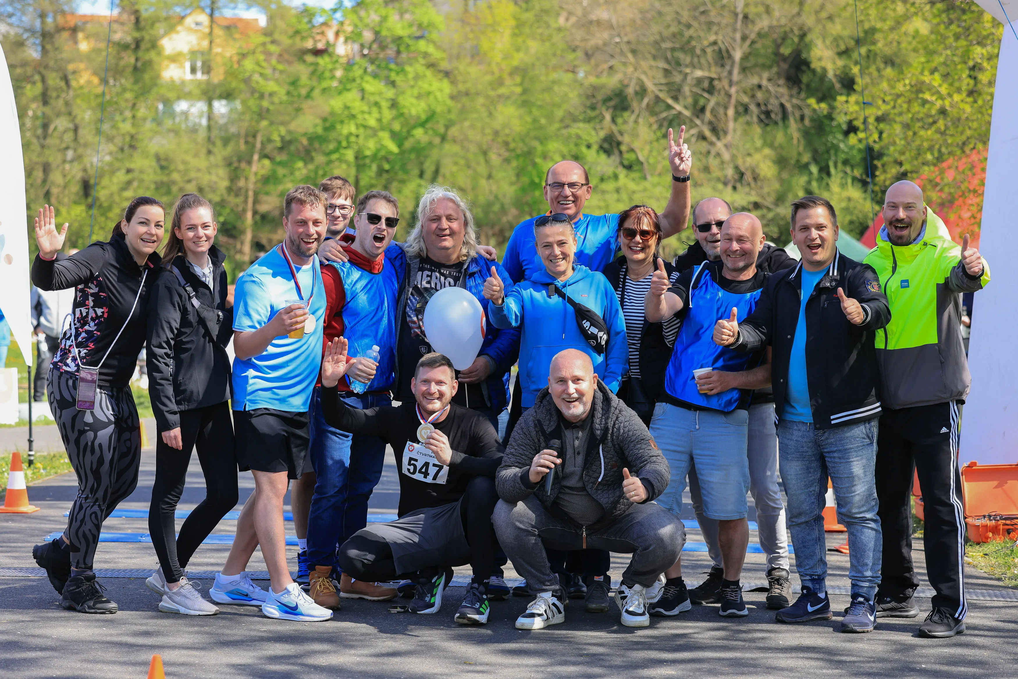 Plzeňský čtvrtmaraton - Božkovský ostrov Plzeň